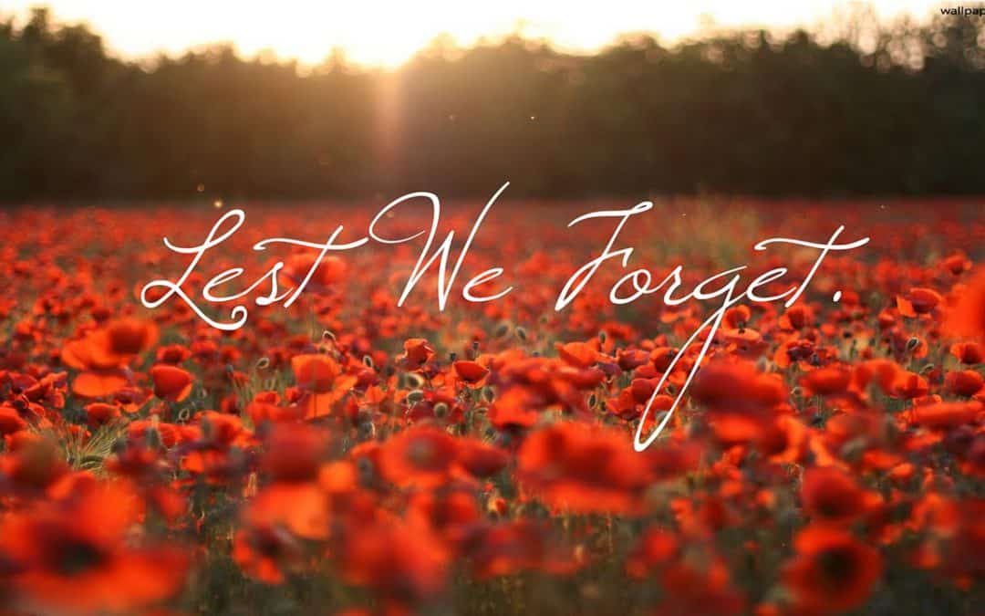 Lest we Forget