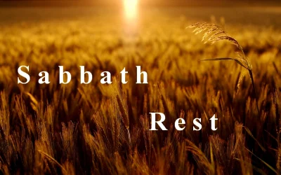 “The sabbath was made for man, and not man for the sabbath” (Mark 2:27)